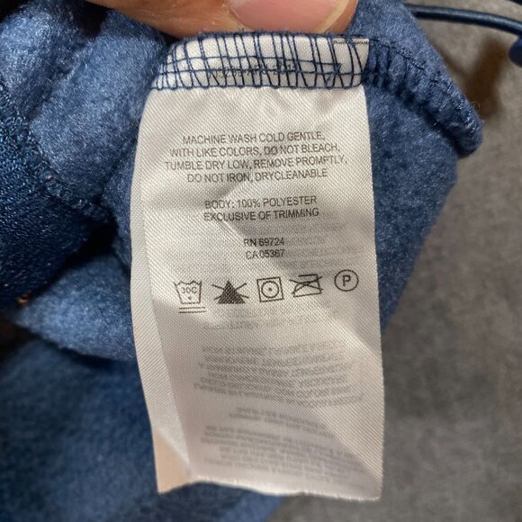 Columbia Full-Zip Blue Fleece Jacket Womens XL Polyester Lightweight Outerwear - Picture 5 of 11